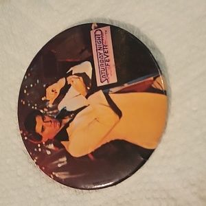 Vintage SATURDAY NIGHT FEVER pin 1977